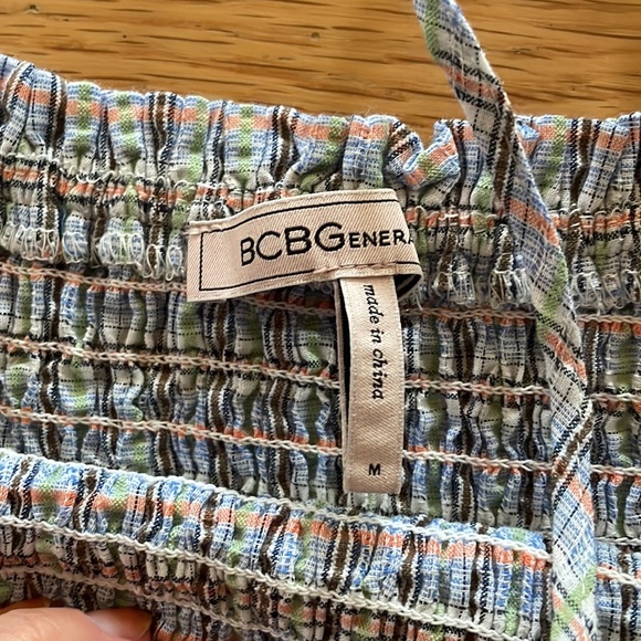 EUC BCBGeneration Striped Stretchy Tank Top - Picture 3 of 8